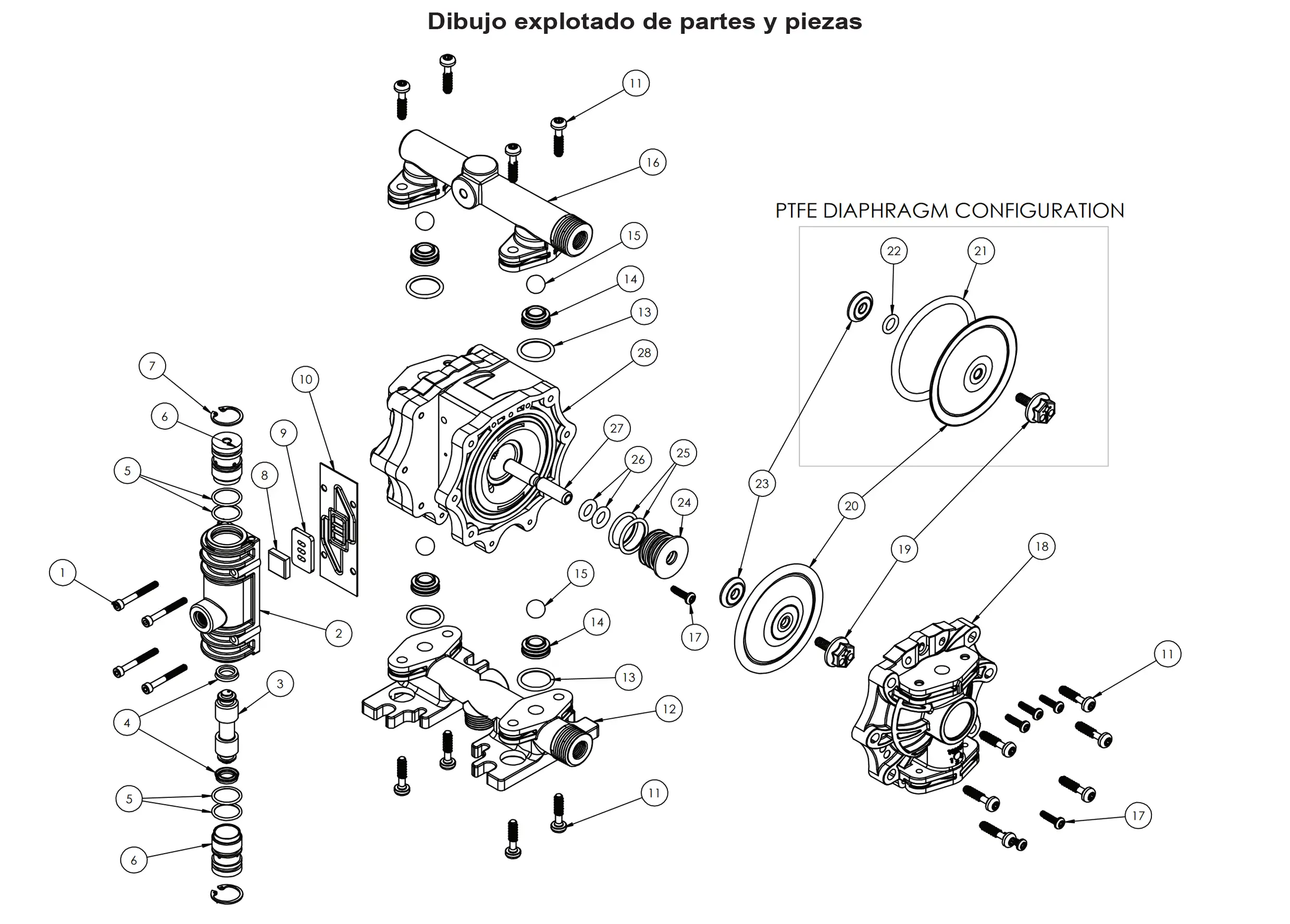 kit FTI AIR modelo FT025 no metálica