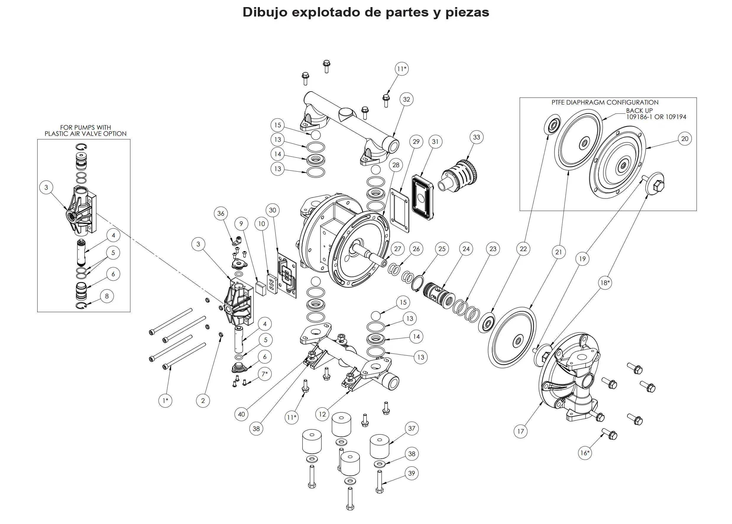 kit FTI AIR modelo FT05 metálica