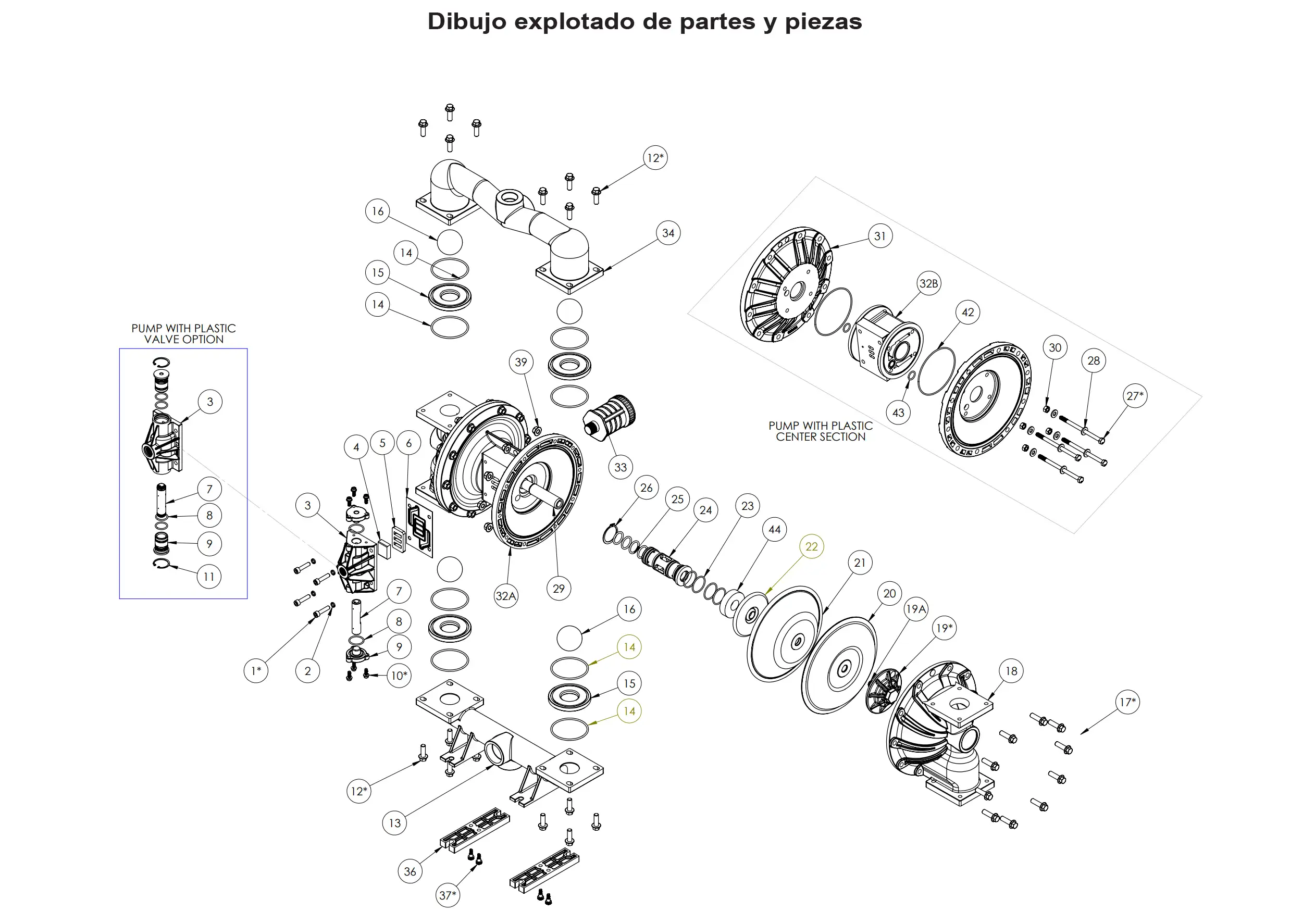 kit FTI AIR modelo FT15 metálica