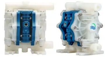 Bomba de diafragma marca FTI AIR de 1/4” / 6 mm No-Metalica