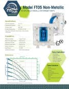 Bomba diafragma FTI AIR FT05P datos tecnicos