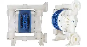 Bomba de diafragma marca FTI AIR de 1” / 25 mm No-Metalica