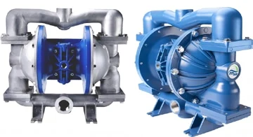 Bomba de diafragma marca FTI AIR de 1 ½”/ 38 mm Metalica