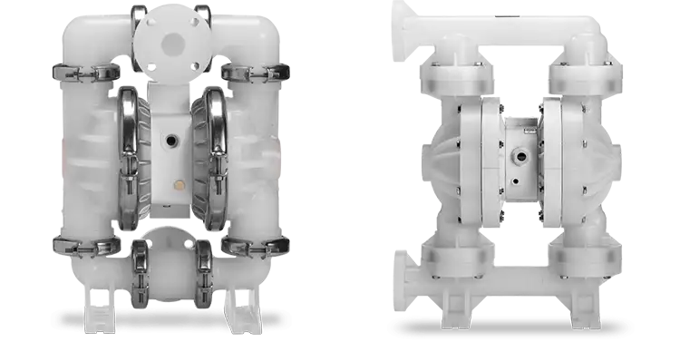 Bomba de diafragma marca WILDEN de 1½” / 38 mm No-Metalica